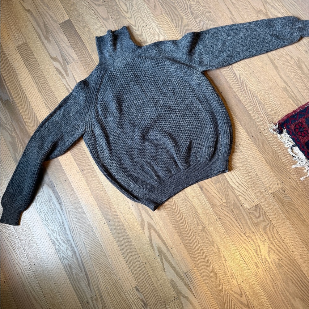 Club Monaco Charcoal Turtleneck Sweater